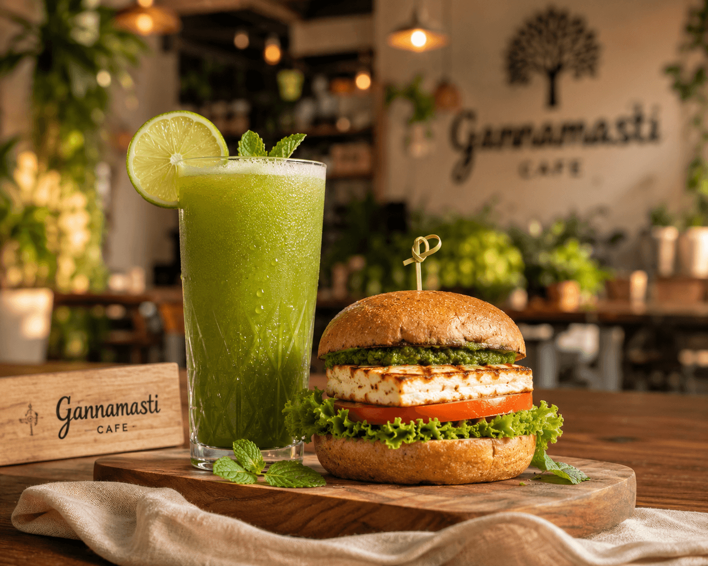 Real Taste and Real Health at Gannamasti Cafe