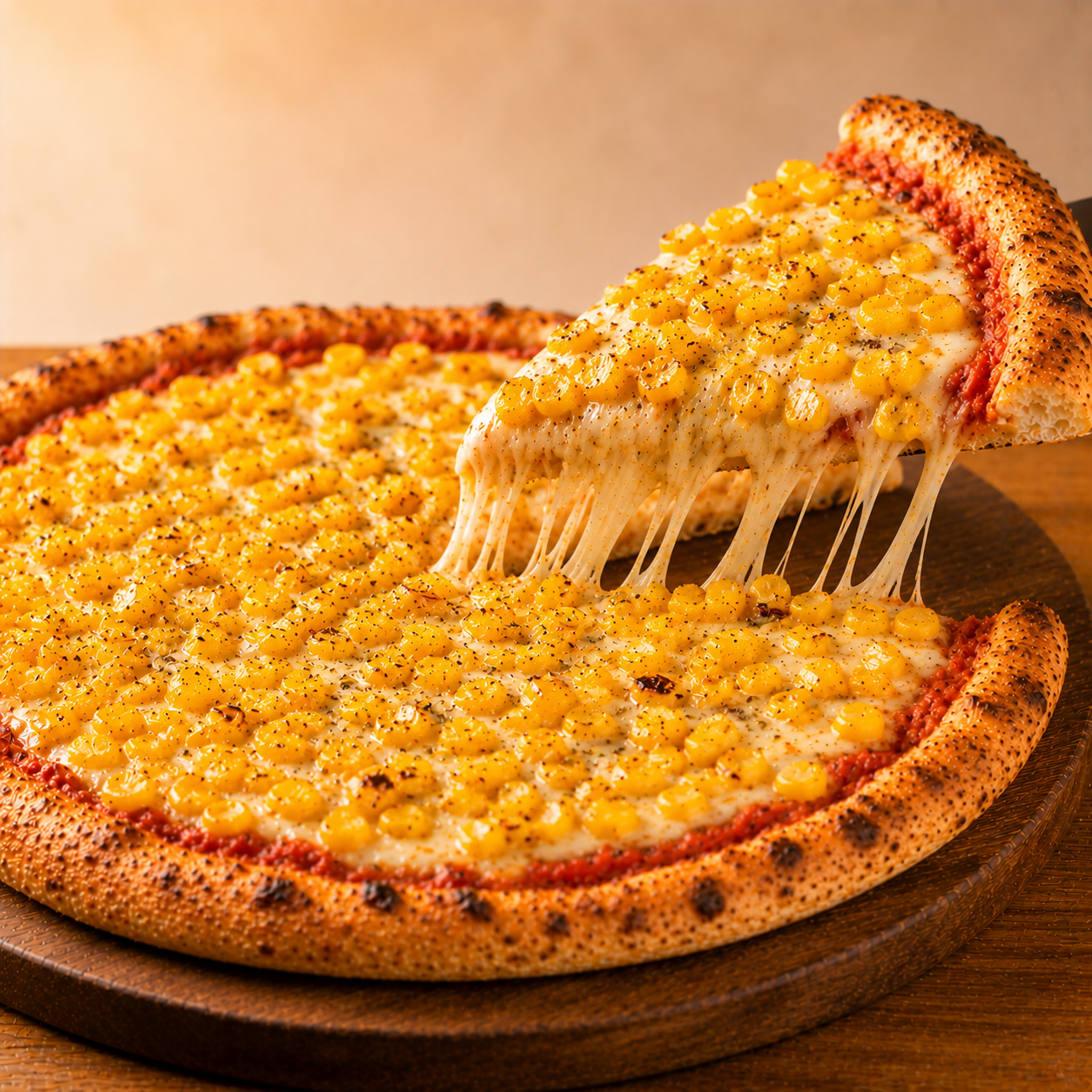 Sweet Corn Pizza